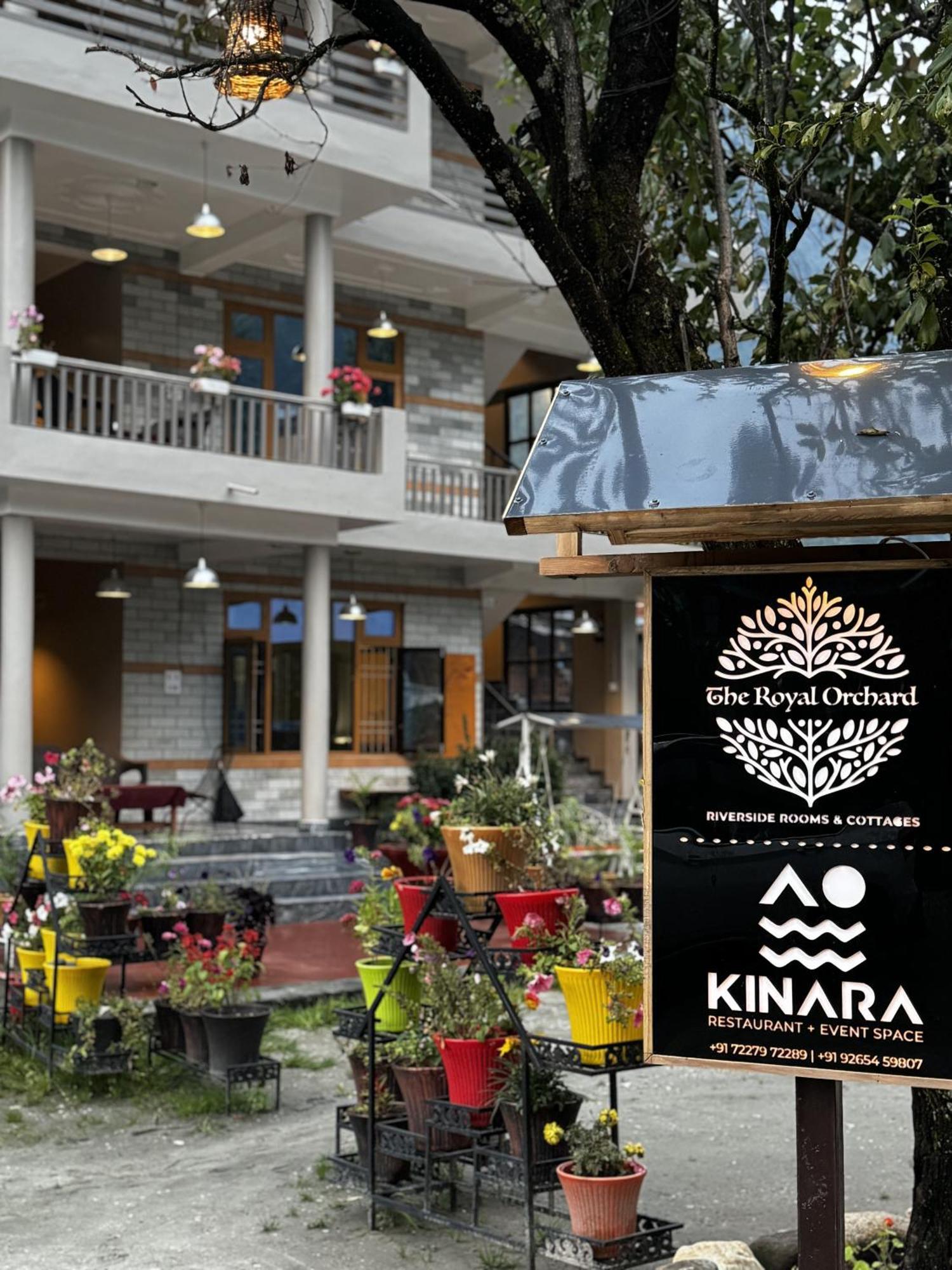 The Royal Orchard Kasol Hotell Exteriör bild